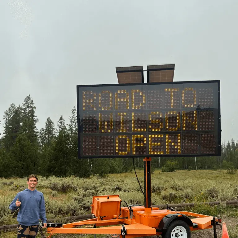 Backpacking in a national park